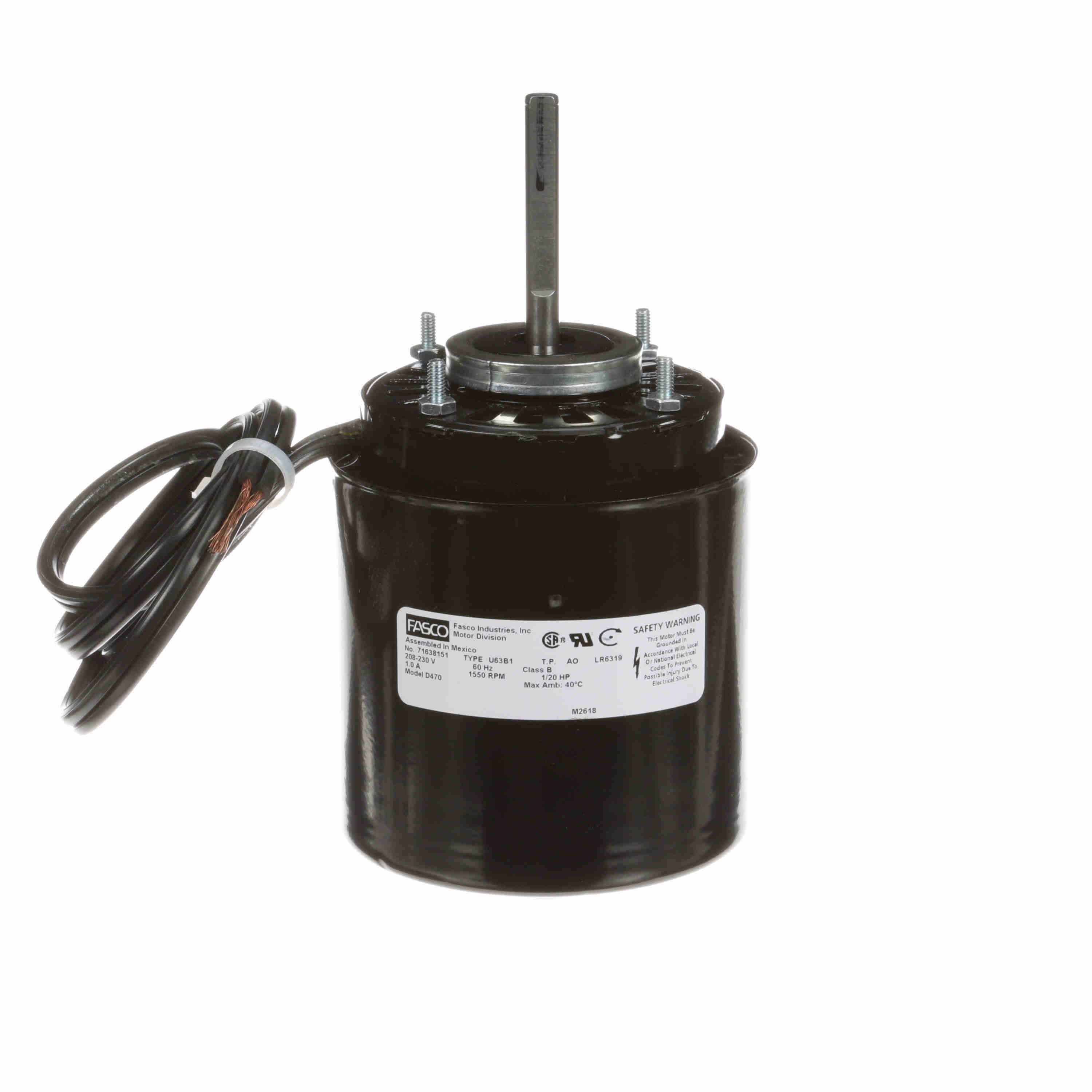  - Refrigeration Fan Motors